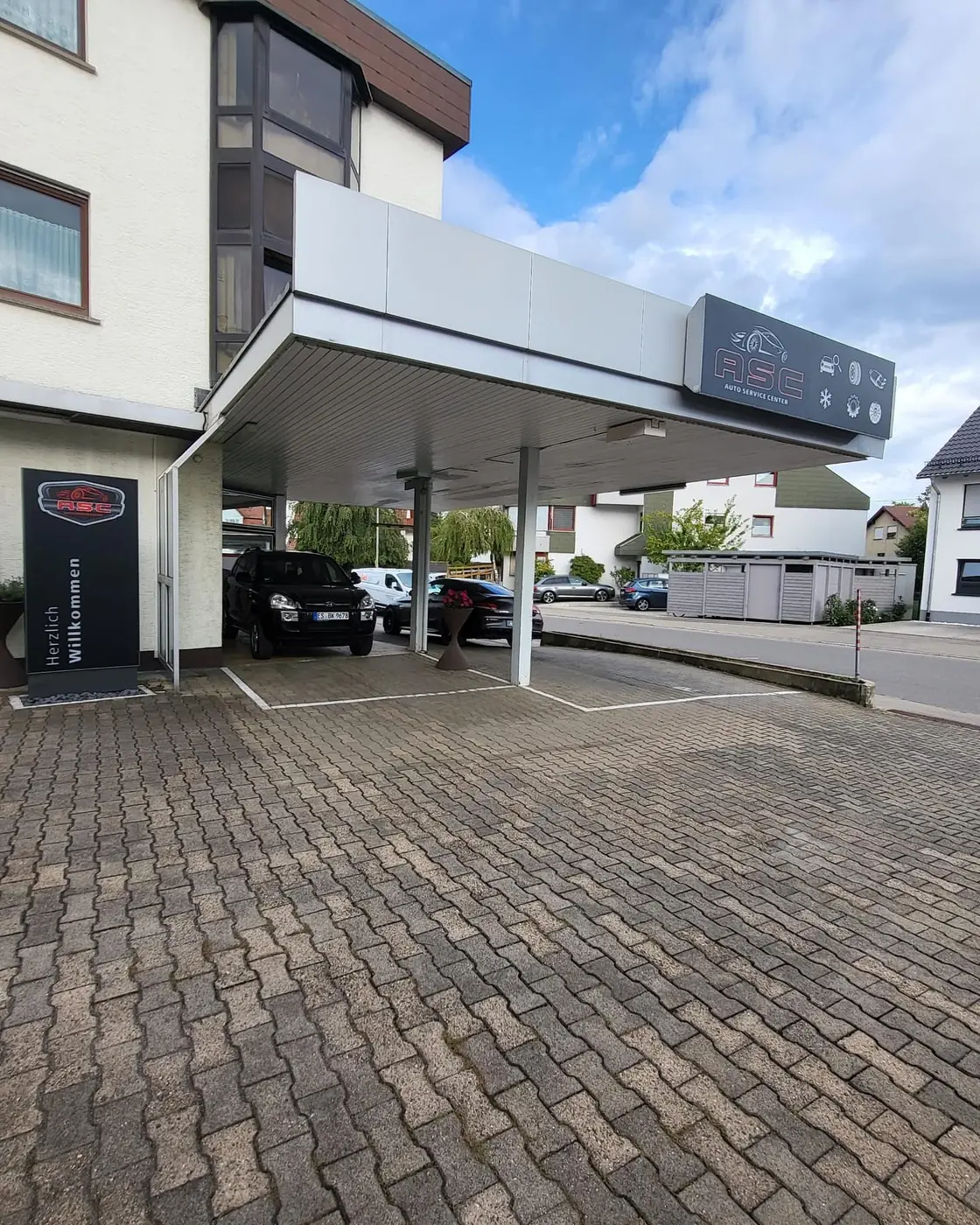 ASC Auto Service Center – Außenwerbung