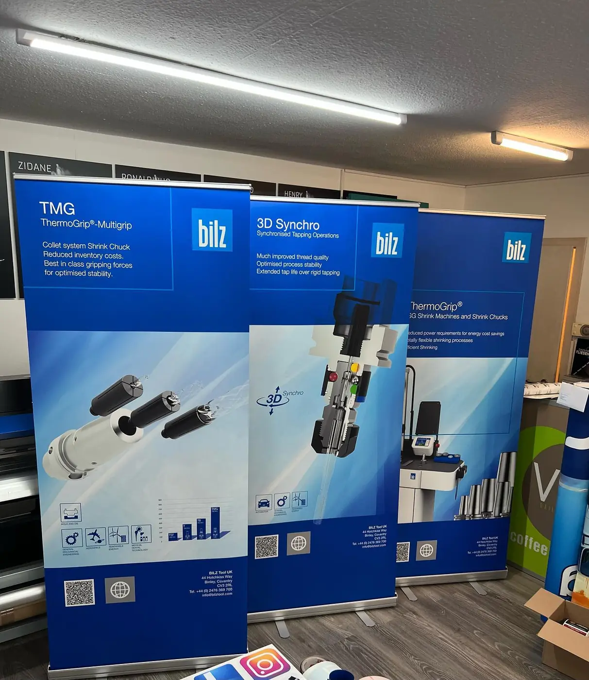 BILZ – Roll-Up Banner