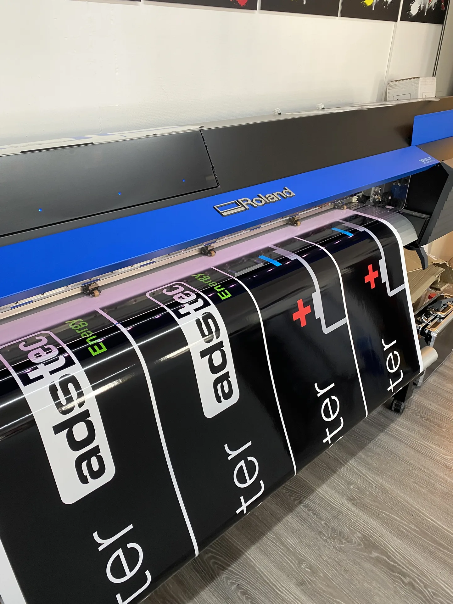 ads-tec – Folienbeschriftung