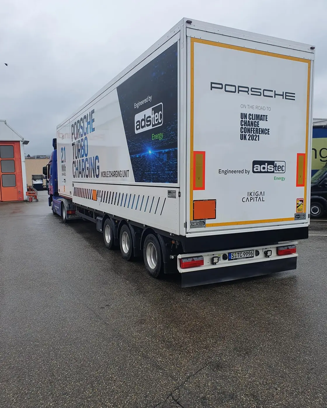 Porsche Turbo Charging – LKW Heck