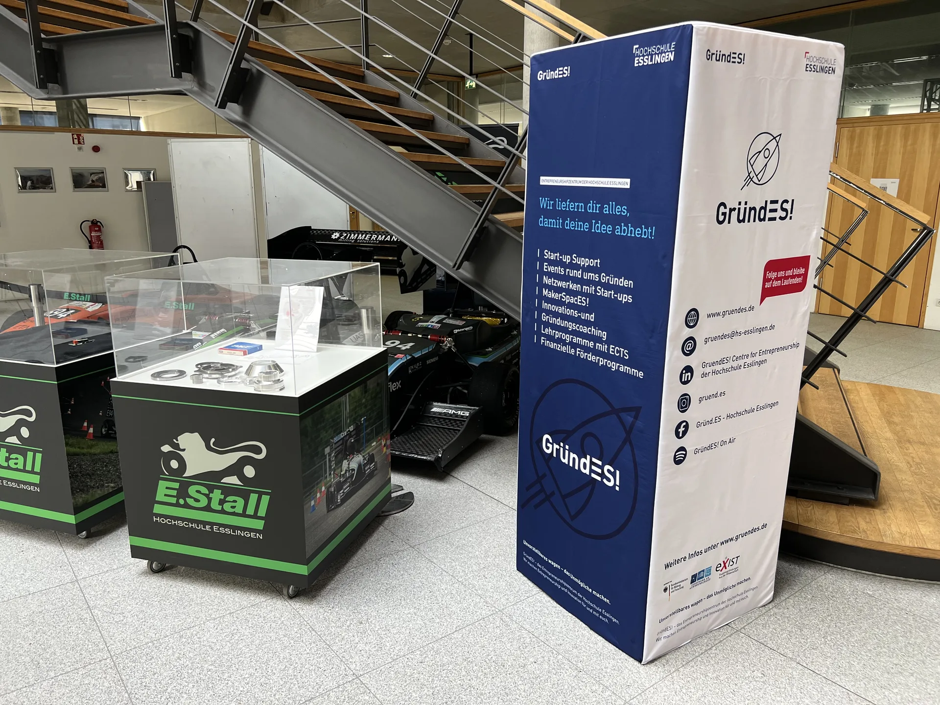 Pop-Up-Wand – Messe