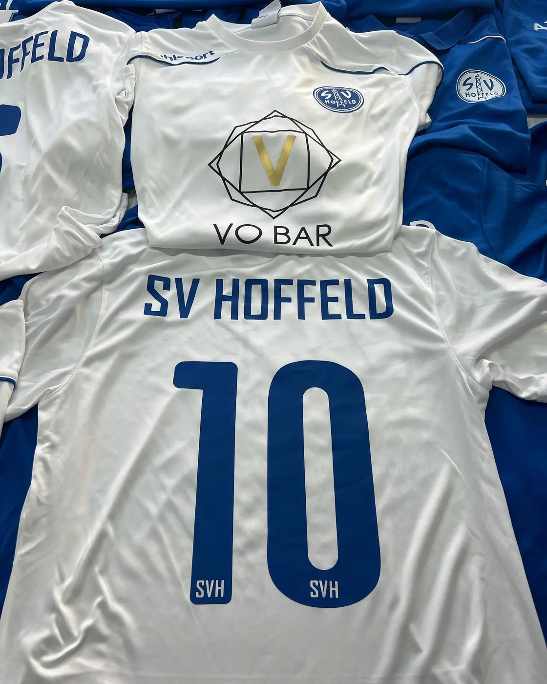 SV Hoffeld / VO Bar – Sporttrikots Weiß